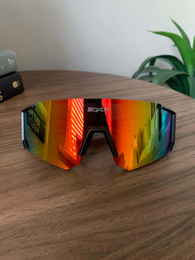BlackRed UV400 Sports Glasses