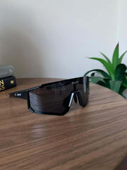 Black UV400 SCVCN Sports Glasses